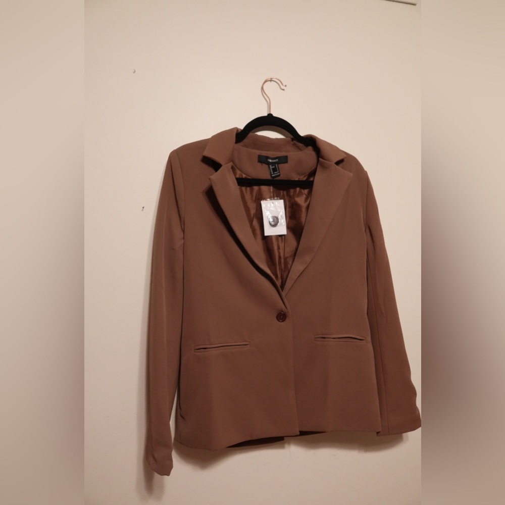 Mocha Brown Blazer